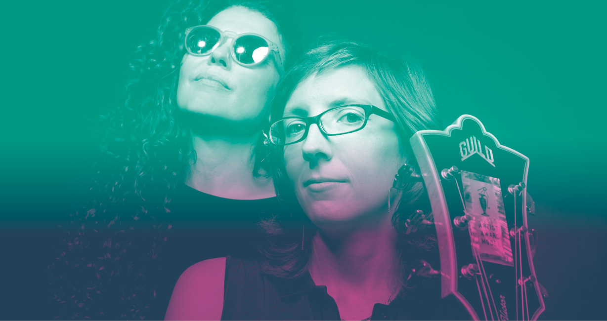 Mary Alvorson et Sylvie Courvoisier